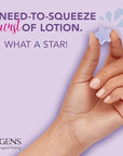 Jergens Lavender Lotion Bursts, Squishy Star-Shaped Moisturizer Bursts, 38 Ct
