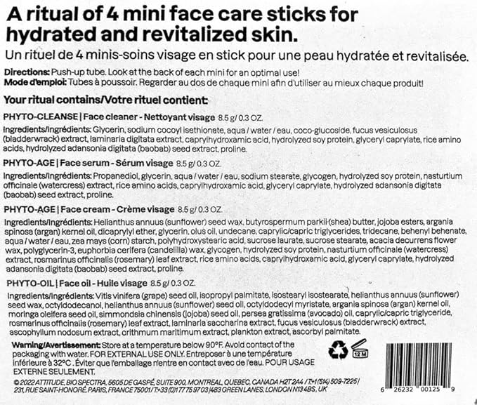 ATTITUDE Oceanly Aging Skin Daily Facial