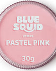 Blue Squid Face Paint Water Based Single Cake Professional Face Paint & Body Paint - Water Activated, Kids Adults Face Painting for Costume, Halloween Makeup, Cosplay - Pastel Pink Face Paint 30g