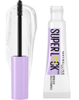 Maybelline Super Lock Brow Glue Eyebrow Gel, Lightweight Brow Gel For Up To 24HR Hold, Clear, 1 Count