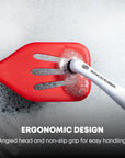 Household Cleaning Brush - Electric Scrubbing Brush - Home, Kitchen & Bathroom - Removes Mould & Cleans Grout (Washing-Up System)