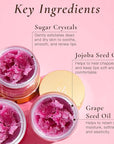 Sara Happ Sweet Clay Mask + Passion Fruit Sugar Scrub Lip Duo - Exfoliating Lip Treatments, Exfoliator Scrub, Moisturizers for Dry and Flaky Lips, Vegan (0.47 Oz and 0.5 Oz jars)