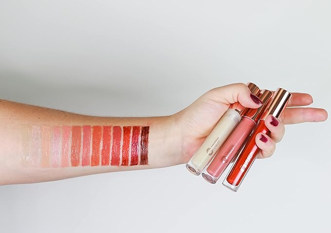 Mineral Fusion Hydro-Shine Lip Gloss, Barcelona, 0.15 Ounces (Pack of 4)