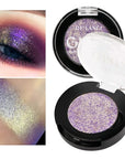 Afflano Purple-Gold Duo Chrome Multichrome Eyeshadow, Holographic Glitter, Color Change Sparkle Chameleon Luminizer Highlighter