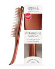 Tangle Teezer Chrome Ultimate Detangler Brush for Wet & Dry Hair, Eliminates Knots & Reduces Breakage for Straight to Curly Hair Types, Chocolate Bronze