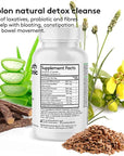 Youth & Tonic 15 Day Colon & Kidney Cleanse – Full Body Detox Pills for Bloating, Gut, Bladder, Urinary Tract & Kidney Flush Support – Senna & Cranberry Herbal Supplement, 60 Pills for Men & Women