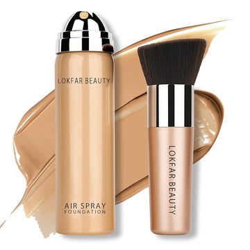 AirBrush Foundation Spray, Silky Mist Foundation Spray Makeup #05 Sand