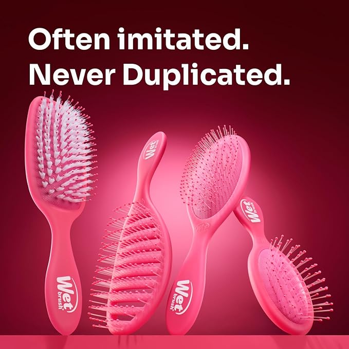 Wet Brush Speed Dry Hair Brush - Splatter (Color Wash) - Vented Design and Ultra Soft HeatFlex Bristles Are Blow Dry Safe With Ergonomic Handle Manages Tangle and Uncontrollable Hair - Pain-Free