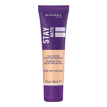 Rimmel Stay Matte Foundation, Light Porcelain, 1 Fluid Fluid Ounce