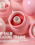 LANGMANNI Pudding Glow Lip Balm | Velvet-Smooth Lip Gloss for Nourished, Glowing Lips | Hydrating, Non-Sticky Glossy Tinted Lip Balm Makeup 0.28 Oz (#3+#4, 2)