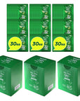 by.H Organic Aloe Vera Bulk Soothing Gel-Natural Moisturizer for Skin [90 PCS], Hair, Effective for Sunburns, Razor Burns, Gentle, Non-Greasy, Skincare [Made in Korea] Pouch - (3 Packs of 30 PCS)