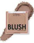 Lamel Blush Cheek Taupe Color Mini - Natural, 3.8g