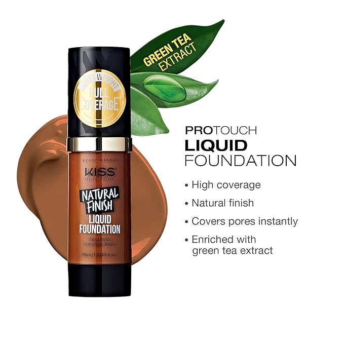 Kiss New York Professional Liquid Foundation - Lightweight