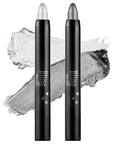 Boobeen Waterproof Eyeshadow Stick Shimmer Cream Eyeshadow Pen - Easy to Use Glitter Eye Makeup Kit (01# + 03#)