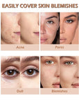 2 PCS Under Eye Concealer Full Coverage, Waterp