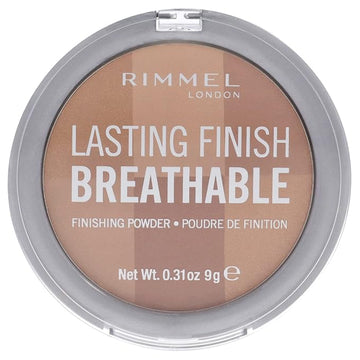 Rimmel LONDON Lasting Finish Breathable Finishing Powder, 002 0.28 Ounce