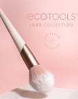 EcoTools Luxe Exquisite Eye Makeup Brush Kit, For Eyeshadow, Eyeliner, & Brow Makeup, Professional Eye Brush Set, Eco-Friendly Makeup Tools, Synthetic Bristles, Cruelty Free & Vegan, 6 Piece Set