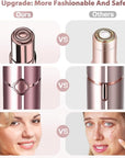 Facial Hair Removal for Women(as seen on tv), Gurelax Rechargeable Facial Hair Remover, Hair Removal Device for Face, Lip, Chin