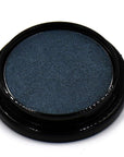 Dark Starry Night Metallic Navy Blue Grey Gray Silver Shimmer Pressed Powder Single Vegan Eyeshadow; Talc, Paraben & Cruelty Free