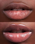 Kosas Wet Lip Oil Gloss - Hydrating Lip Plumping Treatment with Hyaluronic Acid & Peptides, Non-Sticky Finish (Unbuttoned)
