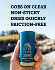 Oars + Alps Deodorant for Men & Women, Aluminum Free Deodorant for Men, Dermatologist Tested, Clean Ingredients, Non Toxic, Vegan, Long Lasting, Odor Protection, California Coast, 1pk, 2.6oz