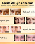 Under Eye Patches with Vitamin C & Caffeine 30 Pairs for Dark Circles, Fine Lines and Puffiness, with Niacinamide Hydra-Gel Collagen, Skin Care for Men & Women