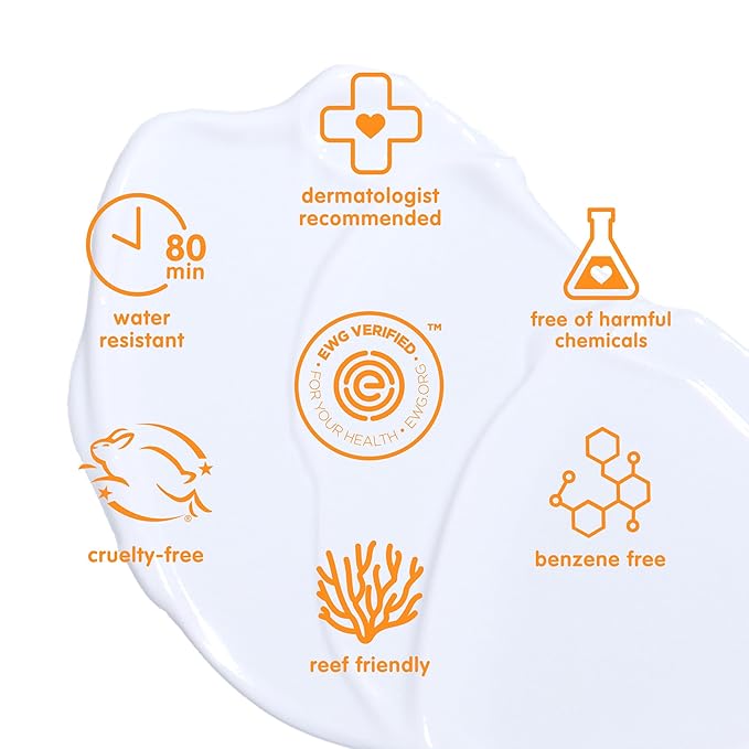 Thinksport Kids SPF 30 Clear Zinc Sunscreen – Hypoallergenic Child and Baby Mineral Sunscreen Lotion – Safe, Natural, Non Toxic UVA/UVB, Travel Size, 3 Fl oz