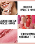 Oulac Lipstick & Lipliner Set 3PCS High Impact Lipcolor with Moisturizing Formula, Vegan Beauty, Full-Coverage Lip Color, Gift Lipstick for Women, LL08+02+PG02