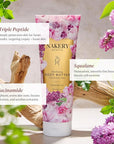 Nakery Skin Toning Body Butter - Firming Body Moisturizer for Women - Peptide Infused Body Cream for Dry & Sagging Skin - Firming Body Cream for Face, Neck, Shoulders, Arms & Legs - Enchanted Lilac
