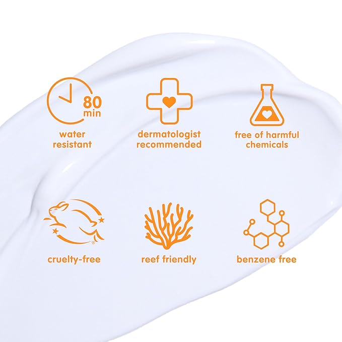 Thinkdaily SPF 30 Mineral Sunscreen with Aloe & Tea Leave, 3 Fl Oz - Safe, Natural, Water Resistant, Broad Spectrum UVA/UVB Zinc Oxide Sun Screen for Sun Protection – Reef Safe Sunscreen