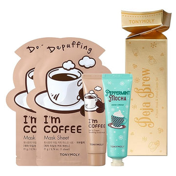TONYMOLY Deja Brew Coffee Skincare Set,
