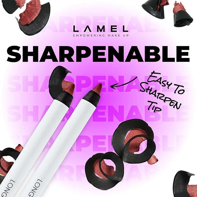 Gel Lip Liner - Long-lasting formula - Adds Colour & Texture to the Lips - Cruelty-free - Ruby red - N.411