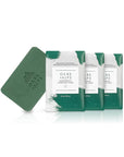 Oars + Alps Peppermint Charcoal Exfoliating Men's Bar Soap, Dermatologist Tested and Made with Clean Ingredients, Travel Size, 3 Pack, 6 Oz Each