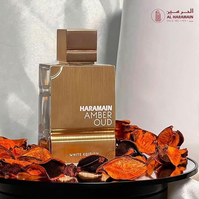 Al Haramain Amber Oud White Edition Eau De Parfum Spray for Unisex 3.4 Ounce