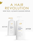 Dove Shampoo Intensive Repair for Damaged Hair with Bio-Protein Care Technology and Amino Serum 28 Fl Oz