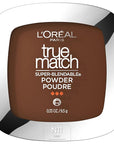 L'Oreal Paris True Match Super Blendable Oil Free Powder Foundation, N11 Deep, 0.33 oz