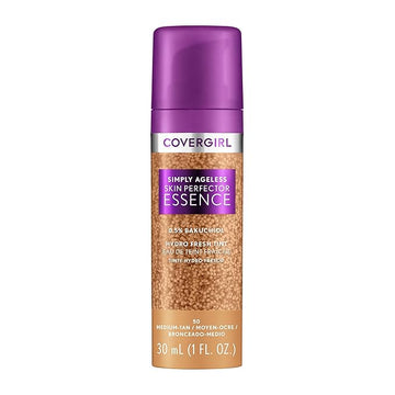 Covergirl Simply Ageless Skin Perfector Essence Foundation, 50 Vegan Formula, 1.0oz