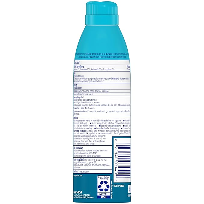 Coppertone Kids Sunscreen Spray SPF 50 (5 Oz Can) + Coppertone Pure and Simple Kids Mineral Sunscreen Stick SPF 50 (0.49 Oz Stick), Water Resistant, Free From Oxybenzone, Octinoxate, PABA and Dyes