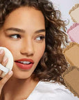 Loose Face Powder Glitter Setting Powder Matte Finishing Face