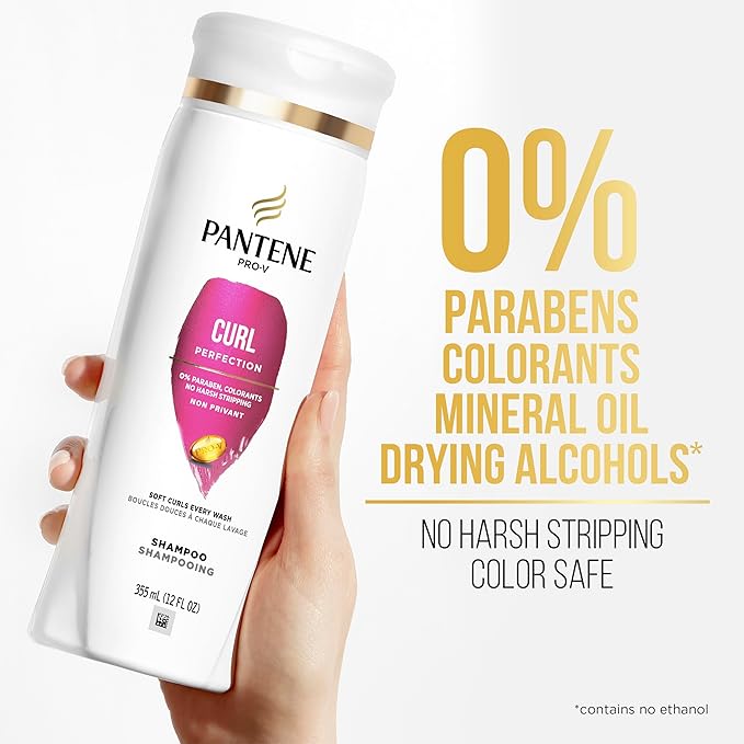 Pantene PRO-V Curl Perfection Shampoo, 12.0oz