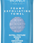 BONDI Exfoliating Washcloth for Smooth Skin - Extra Long - Perfect for Back Scrubbing - Made in Japan