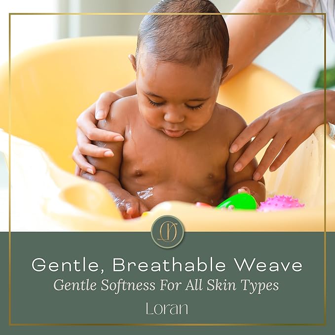 Sage Green Washcloths Set of 6 Soft Facial Cloths 10” x 10” 100% Viscose Derived from Bamboo Spa-Like Feel Silky Face Cloth for Skin Cleansing