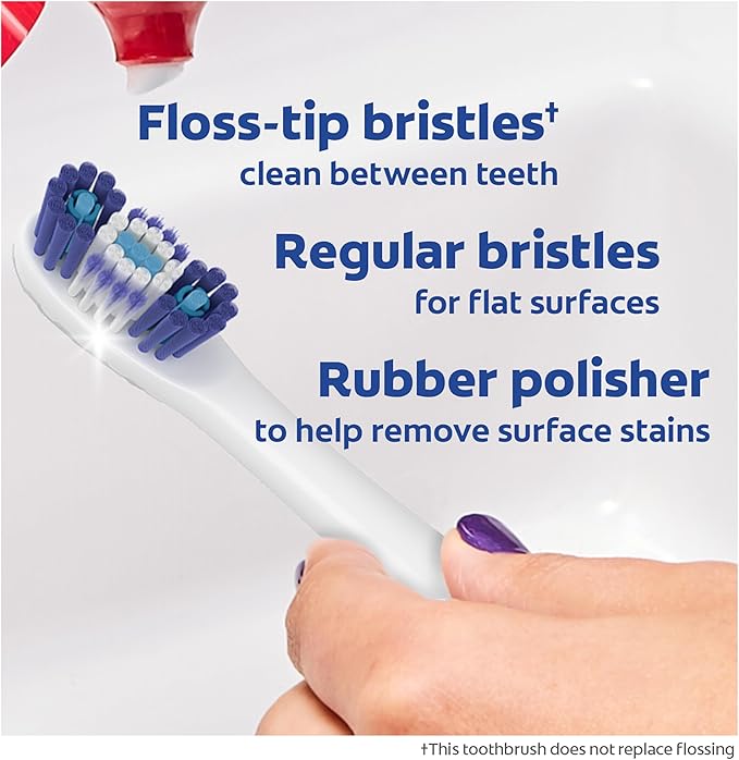 Colgate 360 Deep Clean Battery Powered Toothbrush Replacement Heads, Soft, 2 Pack