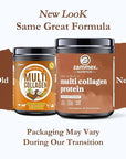 Zammex Multi Collagen Protein Powder, Type I & III & V & X, Hydrolyzed Collagen Peptides for Women & Men, Supports Hair and Skin, Gut Health, 41 Servings, Chocolate