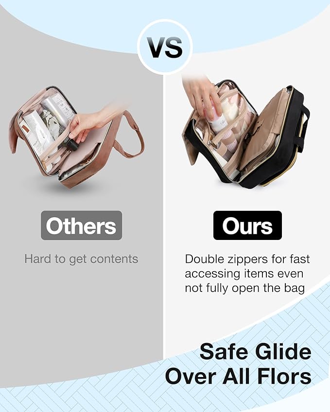 Bagsmart toiletry bag hanging travel