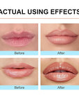 Peel Off Lip Liner, 3Pcs Matte Lip Liner,Waterp