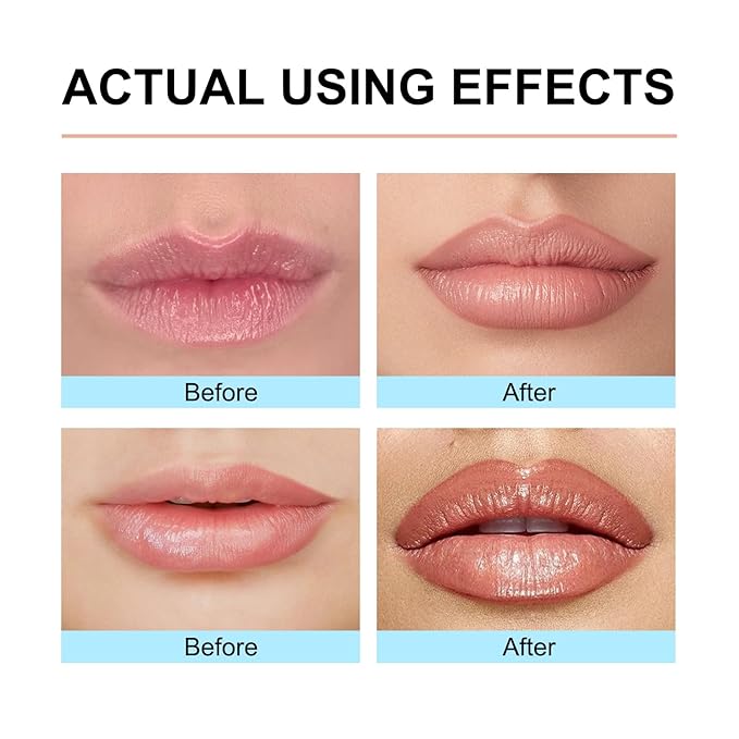 Peel Off Lip Liner, 3Pcs Matte Lip Liner,Waterp