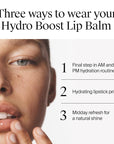 Neutrogena Hydro Boost Hyaluronic Acid Lip Balm, Nourishing Vitamin E Leaves Lips Feeling Hydrated, Sheer Pink Tinted Color with a Sweet Berry Flavor, Sheer Berry, 0.5 oz (Pack of 2)