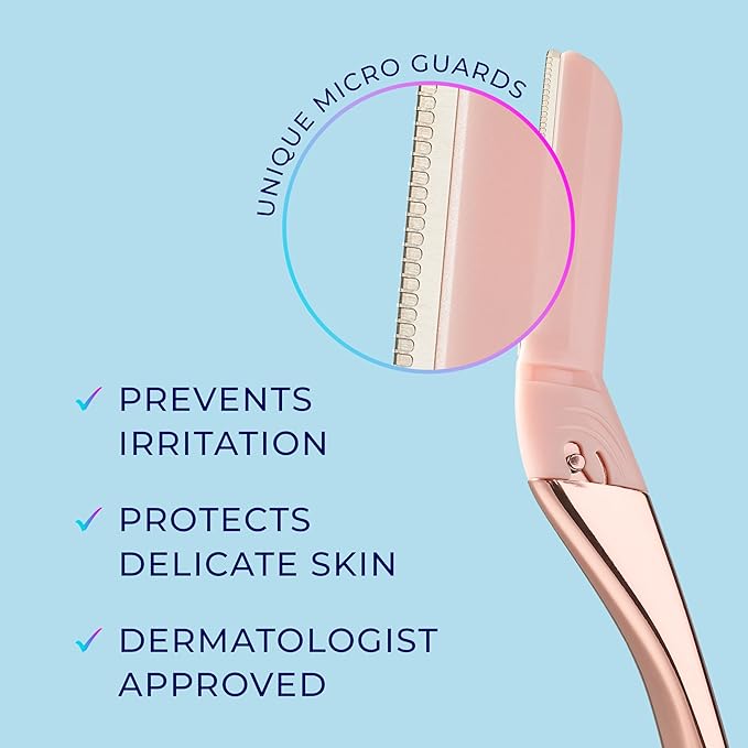 Schick Hydro Silk Dermaplaning Wand Refill Blades, 3ct Dermaplane Microblades for Face
