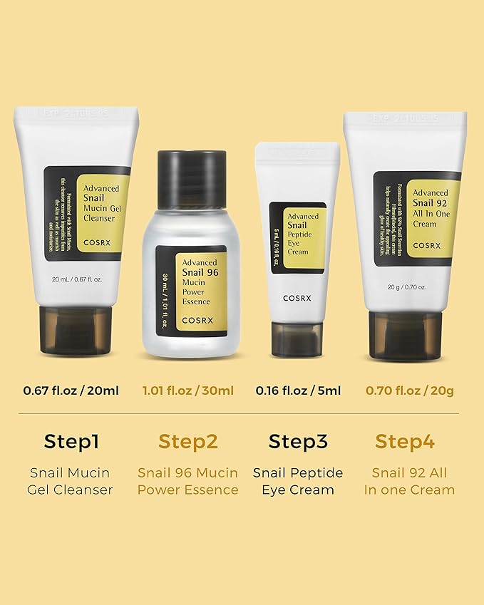 COSRX All About Snail Korean Skincare Rejuvenating